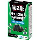 Raticide Canadien Forte Infestation Appat - CAUSSADE - Prêt à l'Emploi Nourriture pour Petit Animal - 40 Pieces - CARPT400
