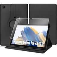 Protection Tablette Samsung Galaxy TAB A8 10.5Pouce 2022 ( SM-X200) Etui housse de Protection avec 1 verre trempé , Noir AURSTORE