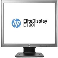 HP EliteDisplay E190i Écran LED 18.9" (18.9" visualisable) 1280 x 1024 IPS 250 cd-m² 1000:1 8 ms DVI-D, VGA, DisplayPort noir