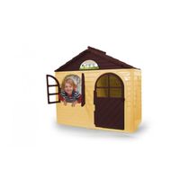 Maison de jeu Jamara - Marron - Plastique - 130x78x120cm - Pour enfants à partir de 2 ans