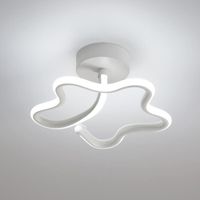 Plafonnier LED moderne 16W 6000K Blanc Lampe de Plafonde pour Salle à manger, salon, chambre - Taille: 25*13 cm