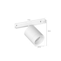 Philips Hue Perifo Spot cylindrique Blanc