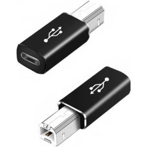 CÂBLE INFORMATIQUE Paquet de 2 Adaptateur Type C Femelle vers USB B m