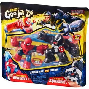 FIGURINE - PERSONNAGE Figurines Heroes Goo Jit Zu Marvel Spiderman et Ve