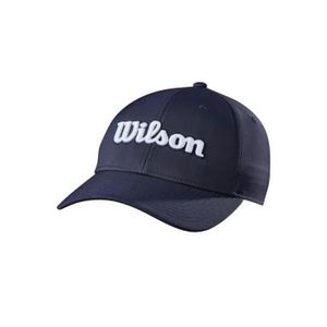 WILSON Pro Tour Casquette De Baseball Femme - Style Élégant Réglable Bleu Clair