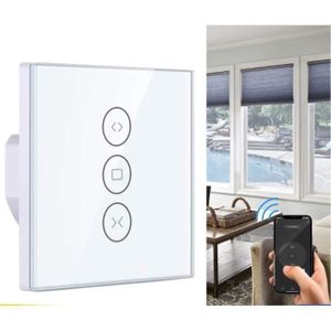 Interrupteur Volet Roulant Connecté WiFi - Compatible Alexa Google Home, Contrôle Vocal Et App