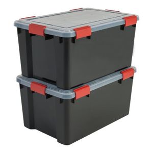 Xowine 8 L Boite de Rangement Plastique avec Couvercle et poignée, Lot de 6  boites : : Cuisine et Maison