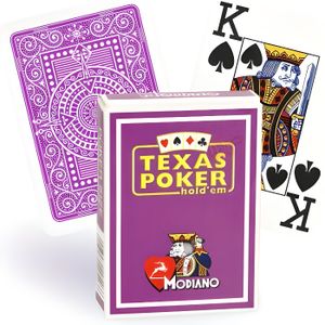 Fournier EPT - Jeu de 55 cartes 100% plastique – format poker - 2 index  Jumbo