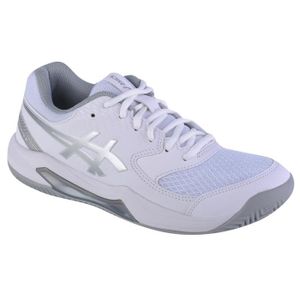 CHAUSSURES DE TENNIS ASICS Gel-Dedicate 8 Clay 1042A255-101, Femme, Blanc, chaussures de tennis