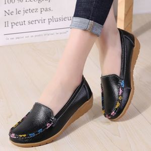 Mocassin noir femme pas cher clearance