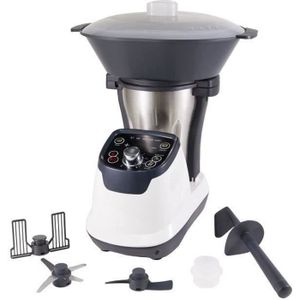 Robot Culinaire Multifonction 1100W-Decen-3 Vitesses et Pulse-Robot Menager  Cuisine -Inclus Crochet Pétrisseur, Mixeur, Hachoir - Cdiscount  Electroménager
