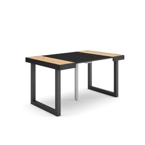 CONSOLE EXTENSIBLE Skraut Home - Table console extensible  - Chêne et
