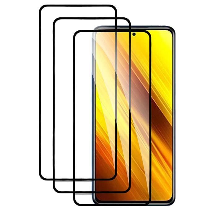 Acheter 9H HD verre de protection pour Xiaomi Poco X3 NFC C3 verre trempé  protecteur d'écran Poco X3 Pro GT M2 M3 5G X2 F3 F2 Pocophone F1 Film de  protection en