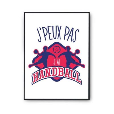 Affiche Humour "Tir Armes J'peux Pas" A2 Premium - Poster Drôle Pour Décoration Murale, Papier De Qualité Supérieure