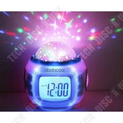 ADASTE reveil numerique Dinosaures Réveil Horloge 3D Stereo Mute LED ADASTE reveil numerique Dinosaures Réveil Horloge 3D Stereo Mute LED