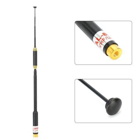 Superbat Antenne Walkie Talkie Antenne Radio Amateur Antenne