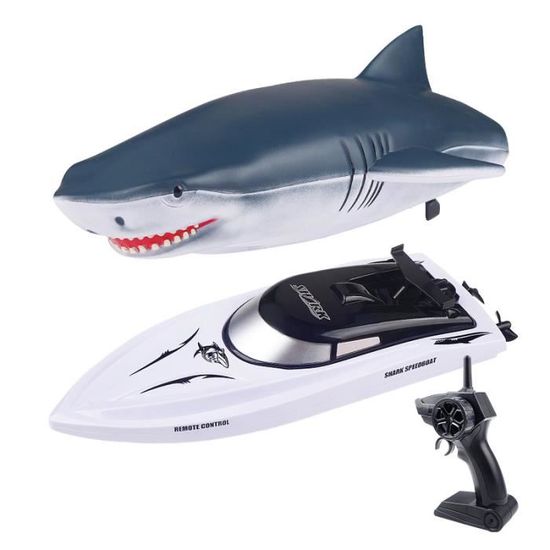 Bateau Télécommandé Avec Caméra HD – Sous-Marin RC Requins LED, Contrôle App WiFi, 20 Min D'Autonomie, Jouet Aquatique Enfant & Adulte