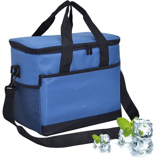 Sac Isotherme à Roulettes 35L - Glacière Transport Tissu Oxford Imperméable