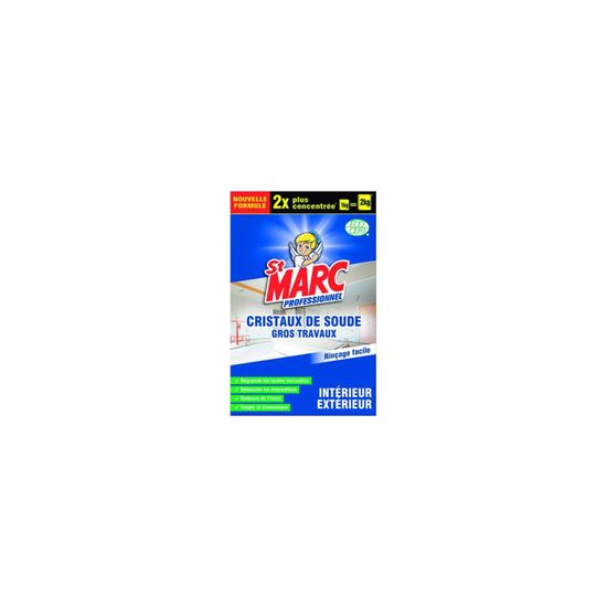 ST MARC LESSIVE CRISTAUX DE SOUDE 1KG 2kg Cdiscount Electroménager