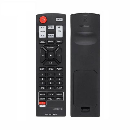 Télécommande Pour Barre De Son LG (SPH2B-P, SH3B, SH6, LAS453B) - Sans Fil - Comme Neuf