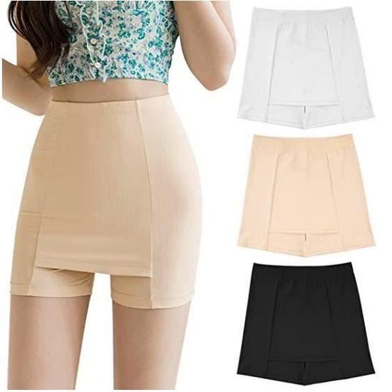 YOUCAI Lot De 3 Shorty Femme Anti-Frottement Sans Couture – Culotte Sécurité Douce & Invisible Sous Jupe Ou Robe