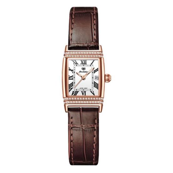Montre DiamStars Femme Luxe Dorée - Cadran Diamants - Excellent état Avec Boîte Originale