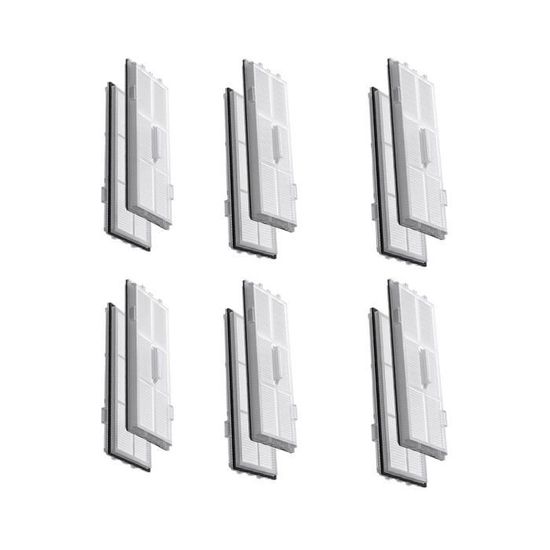 Lot De 2 Filtres HEPA Lavables Pour Robot Aspirateur Roborock S5 Max – Compatible S5 Max