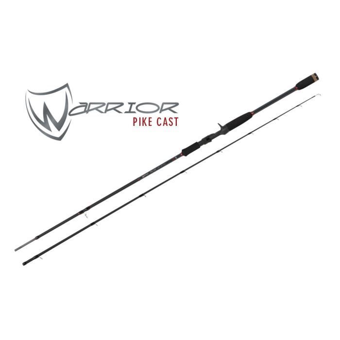 Fox Rage Warrior Pike Cast Rod 225 cm 7.4ft 20-80g 2pc Canne à Pêche Casting Leurre Rivière Etang Mer