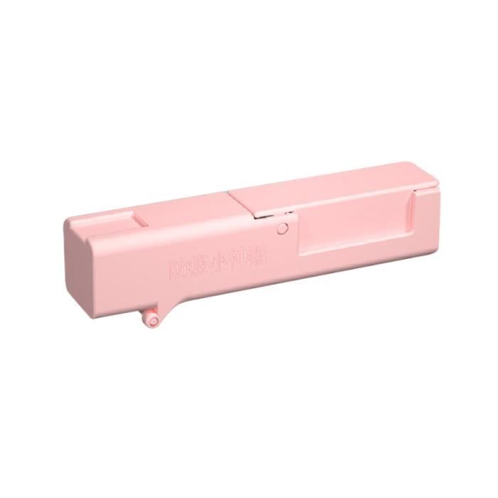 1 pc Clip De Porte Protection Portable Coffre-fort Accessoire Ouverture Poignée Pince Avec Désinfectant KIT DE VISSERIE
