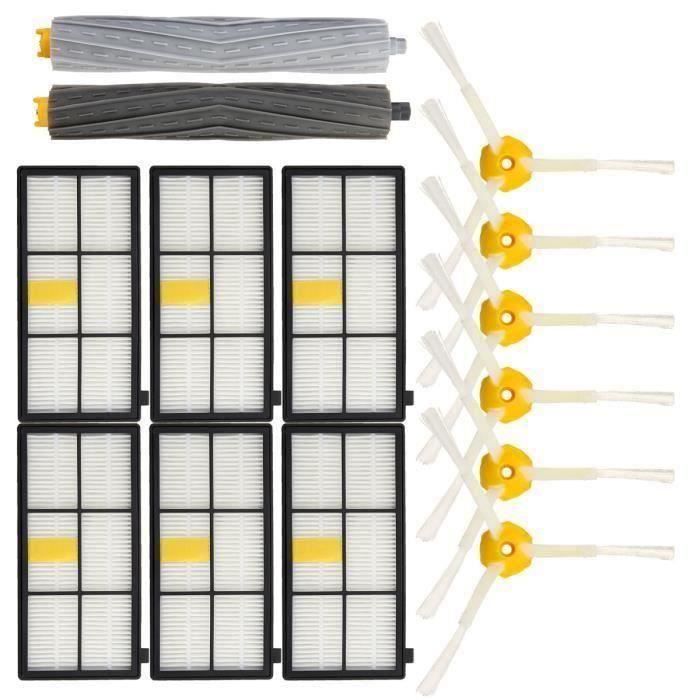 Kit Extracteur Filtre Brosse Latérale 3 Bras Pr iRobot Roomba 800 900 Series 870