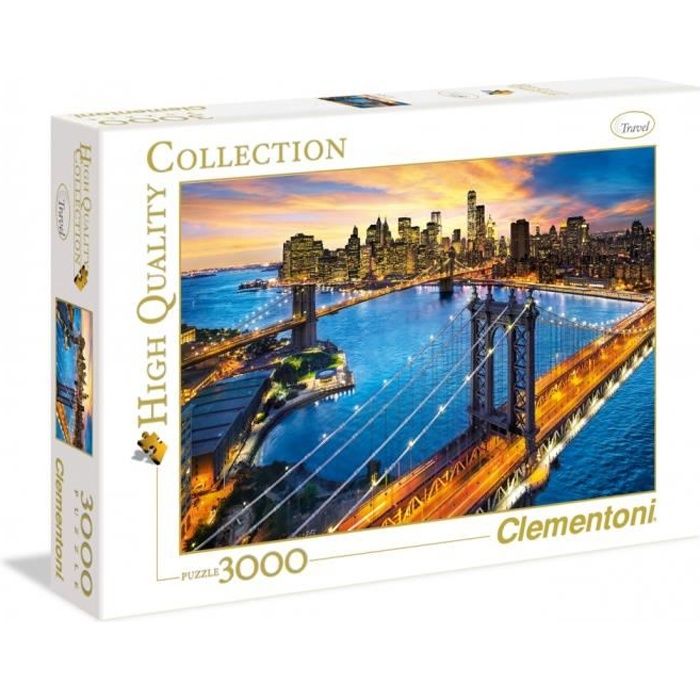 Clementoni - 3000 pièces - New York