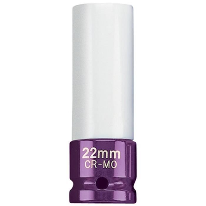 Douilles pour jantes en alliage 22mm - carré 1/2