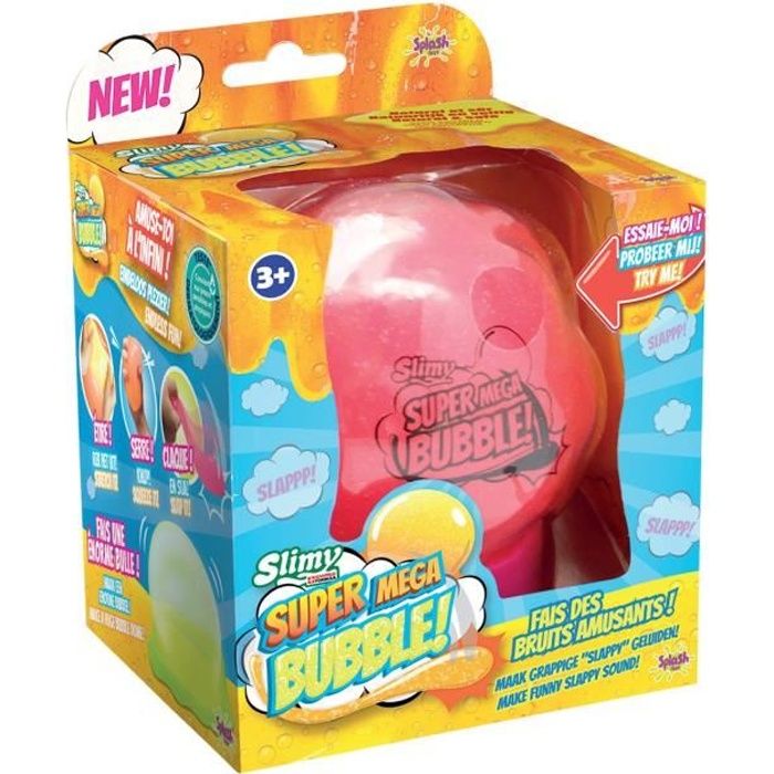 SPLASH-TOYS - Pâte à slime Super mega bubble - Modèle aléatoire Multicolore
