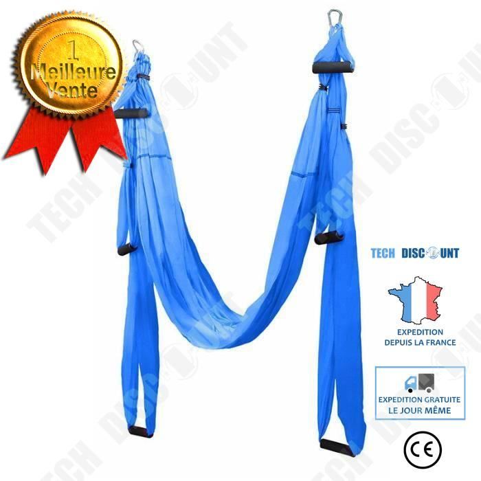 TD® Accessoires Fitness - Musculation,2020 nouveau hamac de Yoga aérien 6 poignées sangle gymnastique à domicile ceinture - Type Bul
