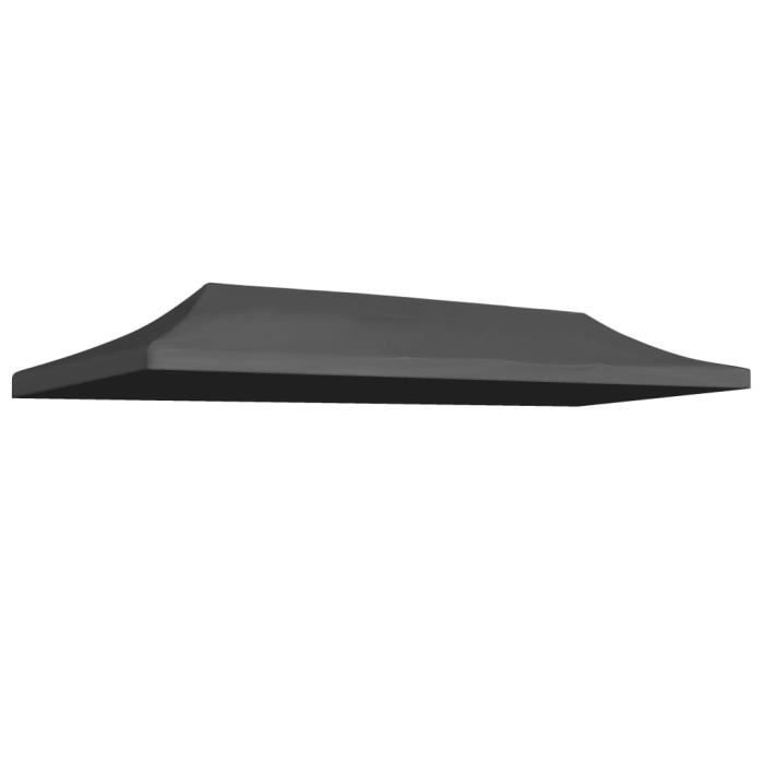 Toit de tente de réception 3 x 6 m Anthracite-DIN