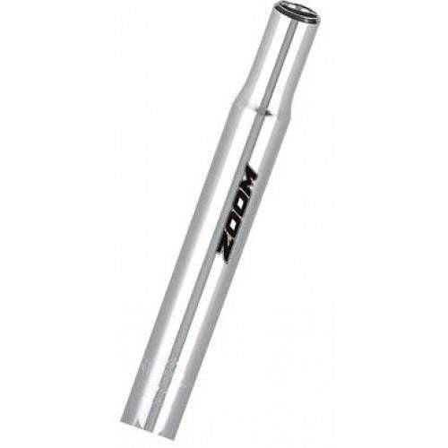 Zoom tige de selle bougie 27,2 x 300 mm aluminium argenté