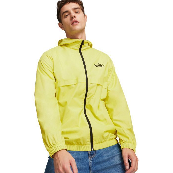 Veste Puma Ess Solid Windbreaker Vert Homme