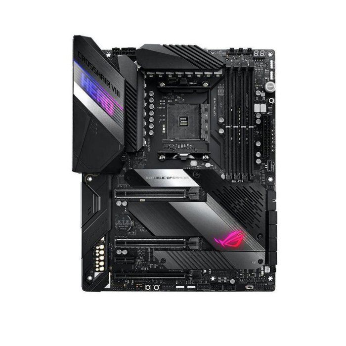 Carte mère ASUS ROG CROSSHAIR VIII HERO AMD X570 Socket AM4 4xDDR4 ATX - vue 2