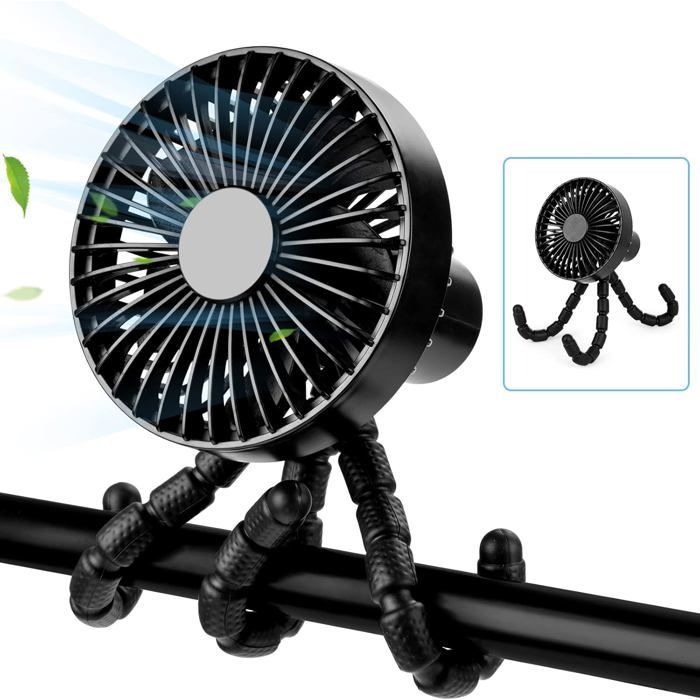 Ventilateur De Sol Senelux Chromé - 3 Vitesses, Inclinable - Pour Salon, Salle De Sport, Bureau