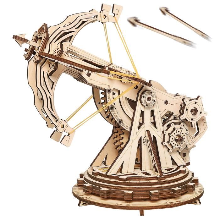 ROKR Puzzle 3D Bois Boîte à Musique Starry Night – Maquette Mécanique 84 Pièces – Cadeau Déco Adulte Enfant Dès 14 Ans