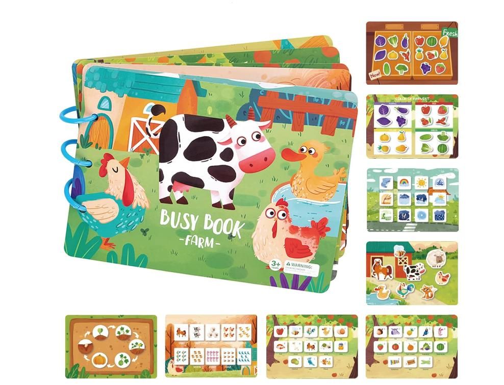 Sundaymot Busy Board, Jouet Enfant 3 Ans Comprenant Un Camion Enfant en
