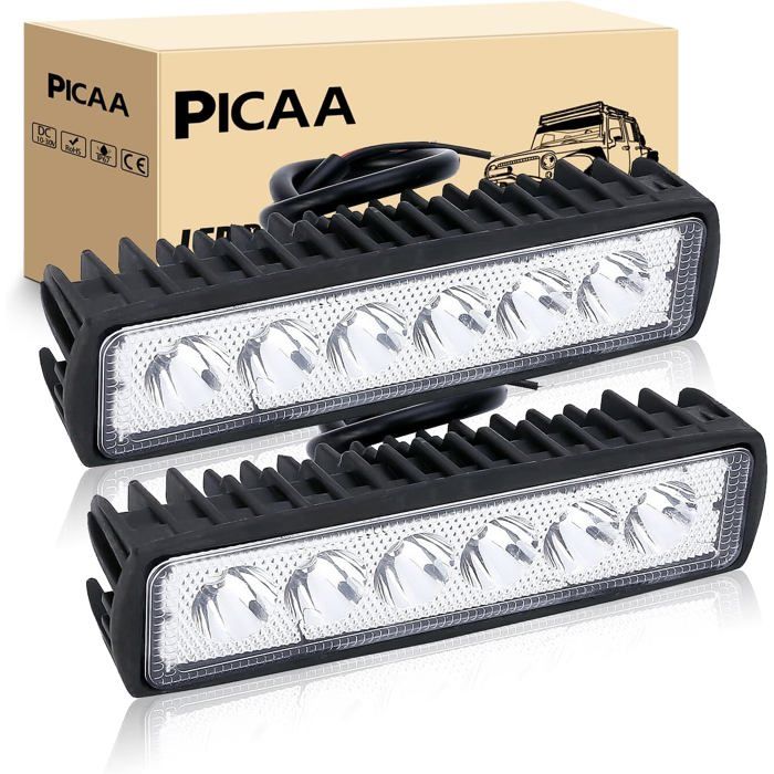 Projecteur LED 42W 12V/24V - Spot Pour 4x4, Bateau, Camion - Neuf - Marque ES