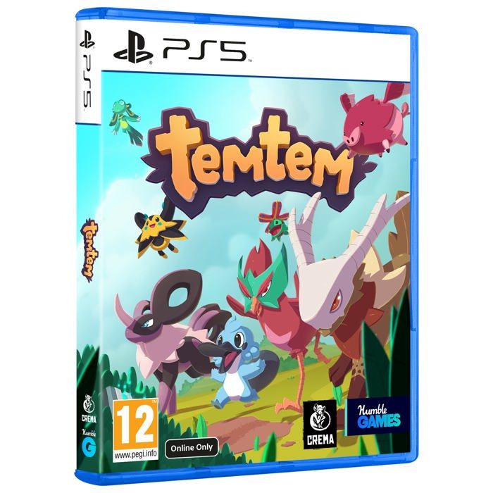 Jeu vidéo PS5 Humble Games Temtem Jeu de rôle Aventure Stratégie tour par tour Multijoueur en ligne