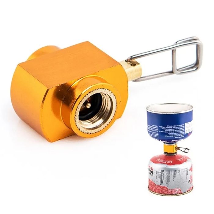 Adaptateur Camping Gaz Convertor Connexion Poêle pour Canister Butane à Adaptateur Camping Gaz Convertor Connexion Poêle pour Canister Butane à