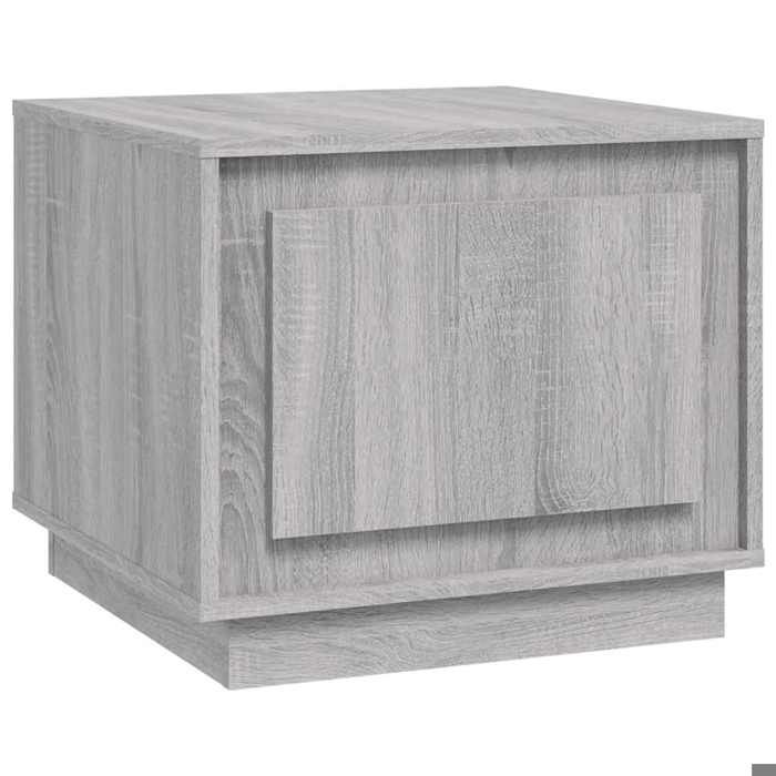 En solde Table à café élégante - UU - Table de Salon - sonoma gris 51x50x44 cm bois dingénierie L9505