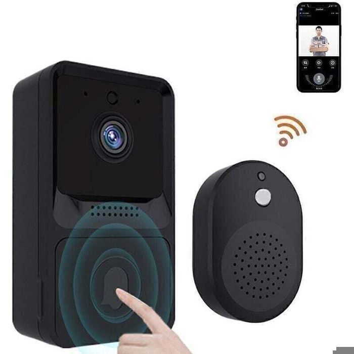 Smart Wifi sans fil sonnette caméra à distance visiophone interphone sonnette vidéo sonnette sans fil sonnette maison HD Vision