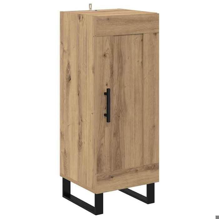 Top 2026@Cabinet bahut de rangement simple Marron - SWEETY® Buffet Chêne artisanal 34 5x34x90cm 348484