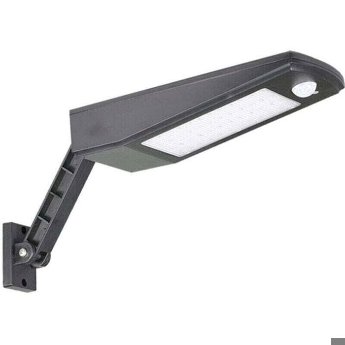 Projecteur solaire extérieur - DEMA - 3000 lm - Étanche IP65 - Support réglable - Télécommande 4 modes