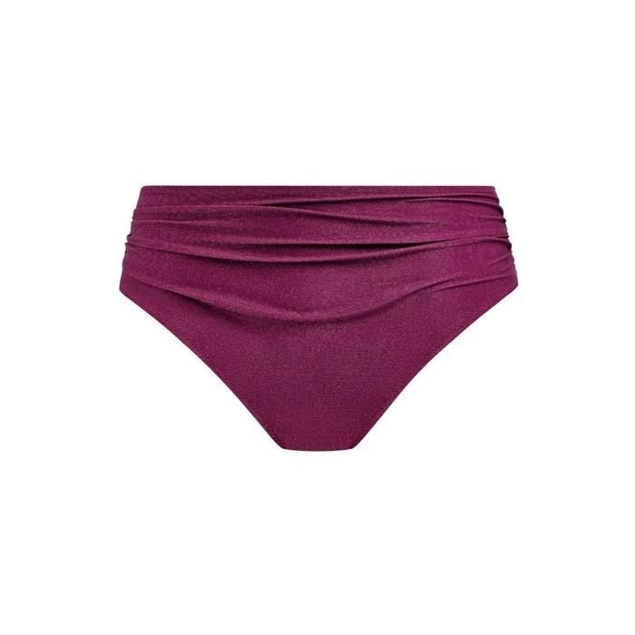 Bas de maillot de bain taille haute femme Fantasie - berry shimmer