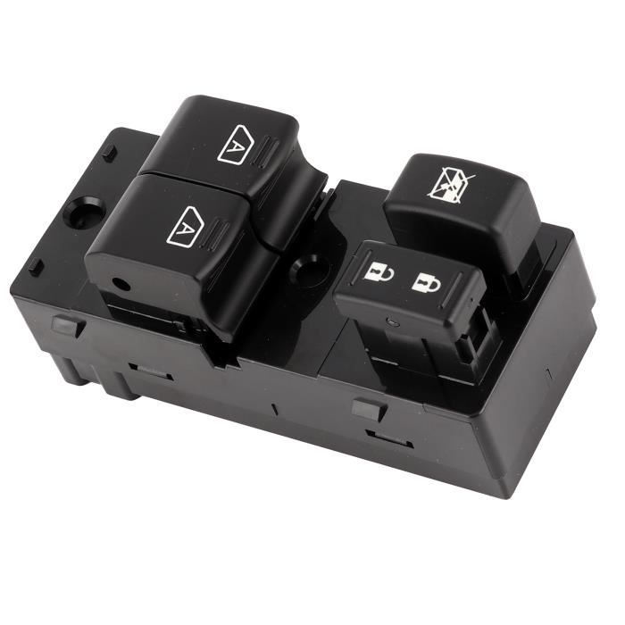 Interrupteur Lève-vitre électrique Pour Renault Megane 4, Kadjar, Scénic, Talisman - Référence 254012952R - 24 Broches, Installation Directe - 3